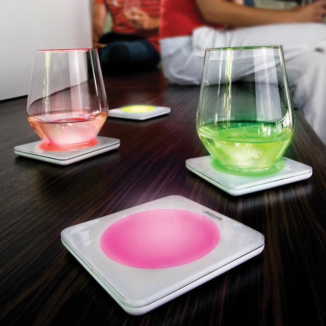 Color Changing Coasters