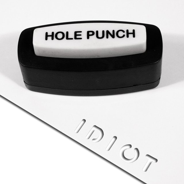 Idiot Hole Punch