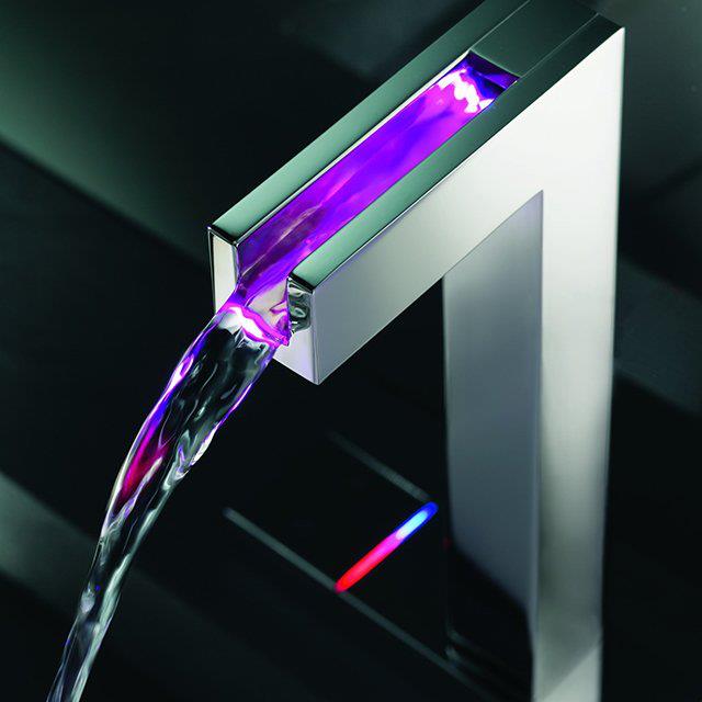 Temperature Sensitive LED Faucet