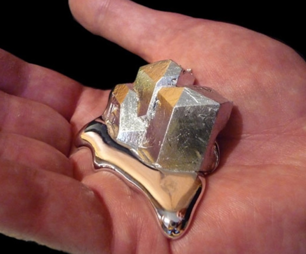 Gallium Melts In Your Hand
