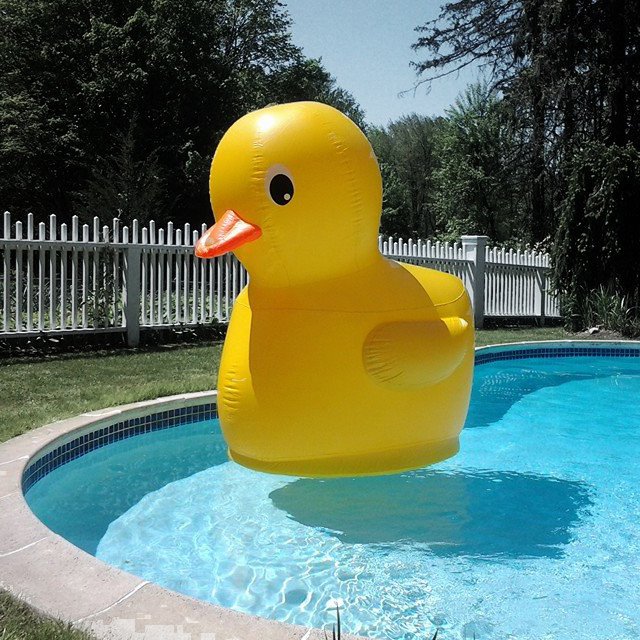 Gigantic Inflatable Rubber Ducky